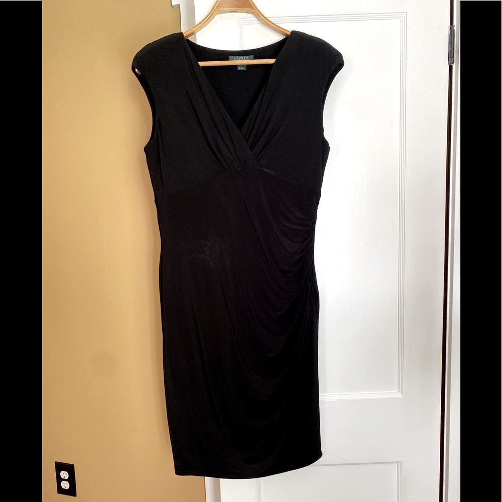 Lauren Ralph Lauren dress Black polyester Size 16